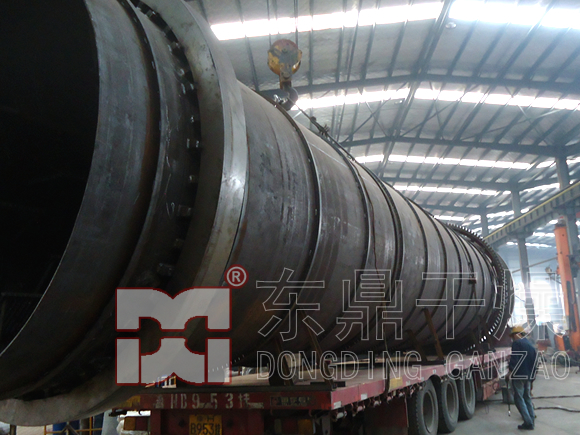 煤泥烘干机装车