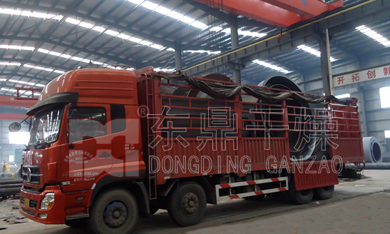 山东煤泥烘干机项目